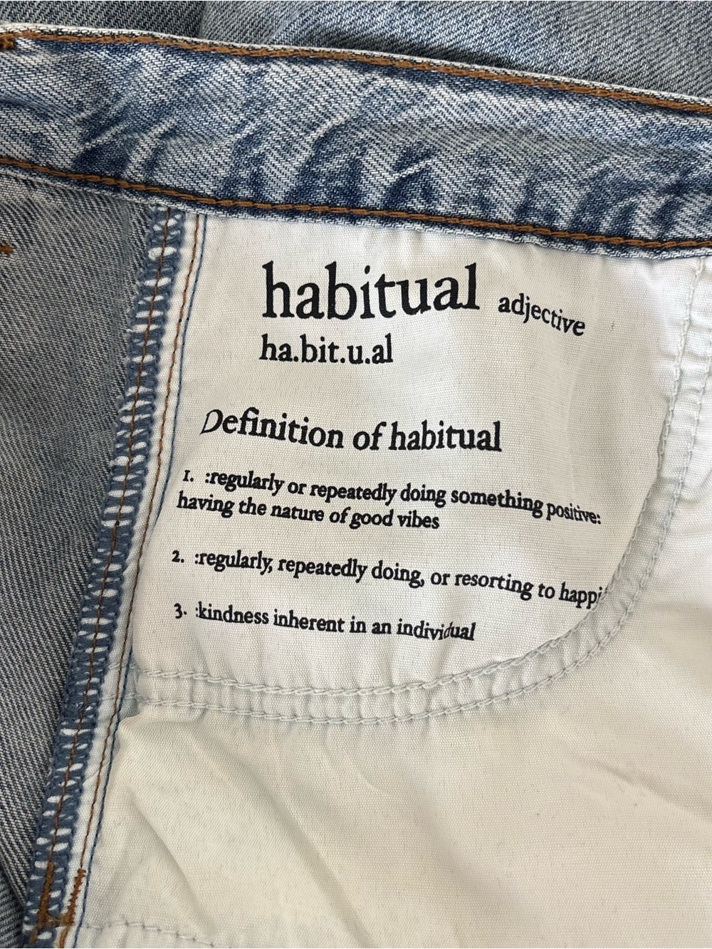 Habitual Light Wash Baggy Wide Leg Cropped Cotton/Lyocell Breathable Jeans 6/28 - Picture 7 of 8